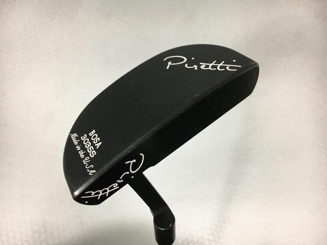 お買い得品！【3980円以上で送料無料】【即納】【中古】Piretti(ピレッティ) BOSA ミッドナイトブラック パター 2021 オリジナルスチール パター