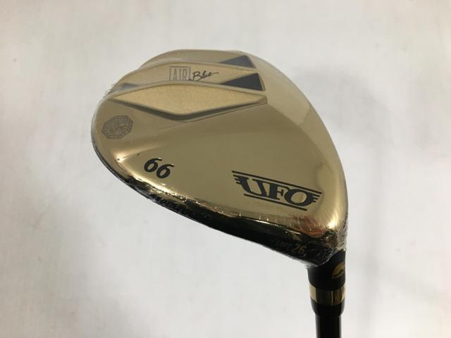 【3980円以上で貨物輸送無料】【即納】【中古】【未当て嵌める品】キャスコ UFO AIR UT by 力強さ竜巻き ありがた味 ゴールド 2025 Falcon 立て坑 AIR UT 66