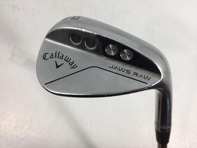 【3980円以上で貨物輸送無料】【即納】【中古】キャロウェイ JAWS RAW ウェッジ Cr 52S-10 (日本操作手順) 2022 NS労働者階級 MODUS3 TOUR115 AW