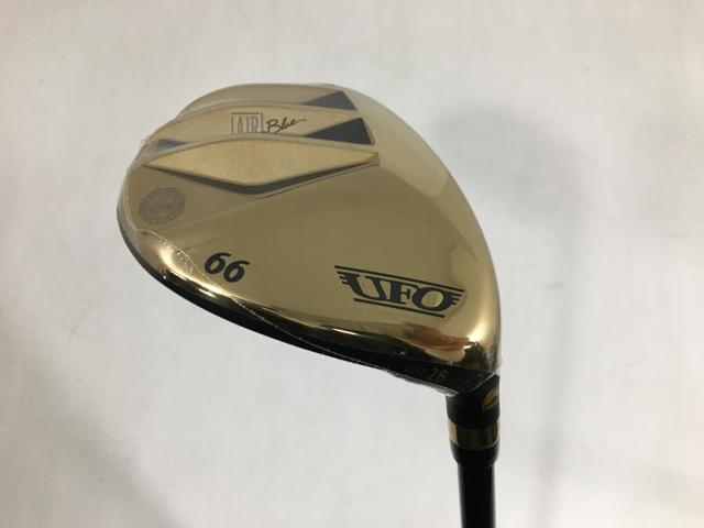 【3980円以上で貨物輸送無料】【即納】【中古】【未当て嵌める品】キャスコ UFO AIR UT by 力強さ竜巻き ありがた味 ゴールド 2025 Falcon 立て坑 AIR UT 66