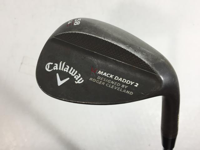 【3980円以上で送料無料】【即納】【中古】キャロウェイ MACK DADDY2 ウェッジ　スレート 58C-14 NSプロ 950GH SW