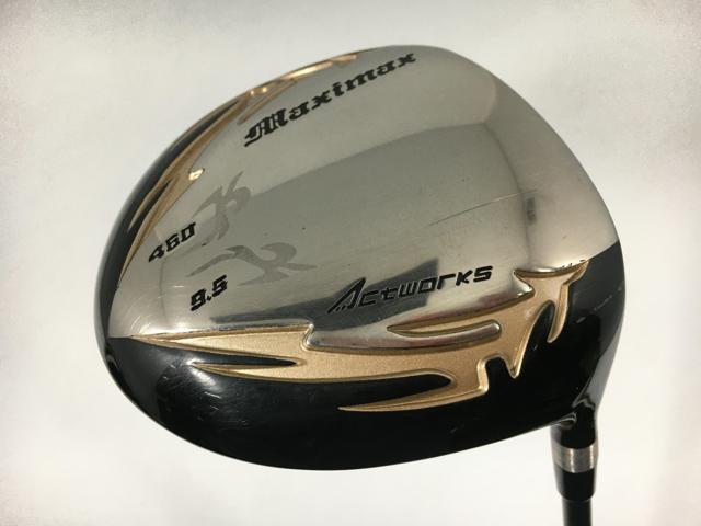 お買い得品！【3980円以上で貨物輸送無料】【即納】【中古】ワークス ゴルフ マキシマックス リミテッド2 １番ウッド 細工物テック V-SPEC α3 1W