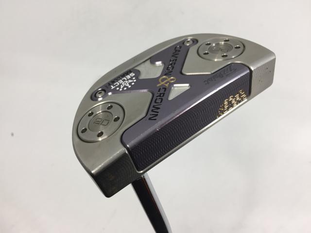 【3980円以上で貨物輸送無料】【即納】【中古】タイトリスト スコッティ・キャメロン CAMERON\u0026CROWN より分ける マレット 1 一風変わったスチール写真 パター