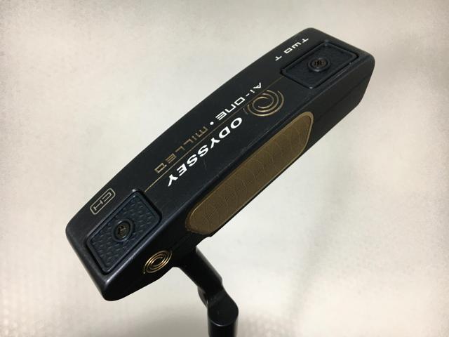 お買い得品！【3980円以上で貨物輸送無料】【即納】【中古】オデッセイ Ai-ONE MILLED (ミルド) TWO T パター 2024 STROKE LAB(打つこと 科学研究所) 90 立て坑 パター