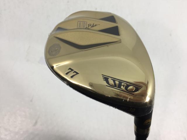 【3980円以上で貨物輸送無料】【即納】【中古】【未当て嵌める品】キャスコ UFO AIR UT by 力強さ竜巻き ありがた味 ゴールド 2025 Falcon 立て坑 AIR UT 77