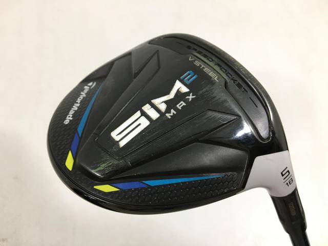 お買い得品！【3980円以上で送料無料】【即納】【中古】テーラーメイド SIM2 MAX (シム2 マックス) フェアウェイ 2021 (日本仕様) TENSEI BLUE TM50 5W