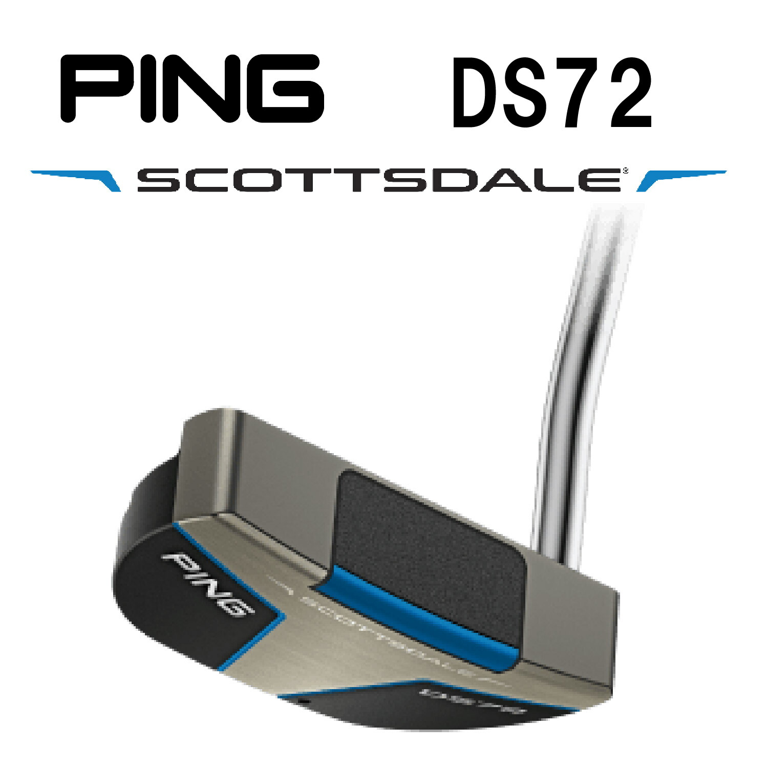 【即納】 2025 PING PUTTER SCOTTTSDALE DS72 スコッツデール ディーエス72  ピン パター