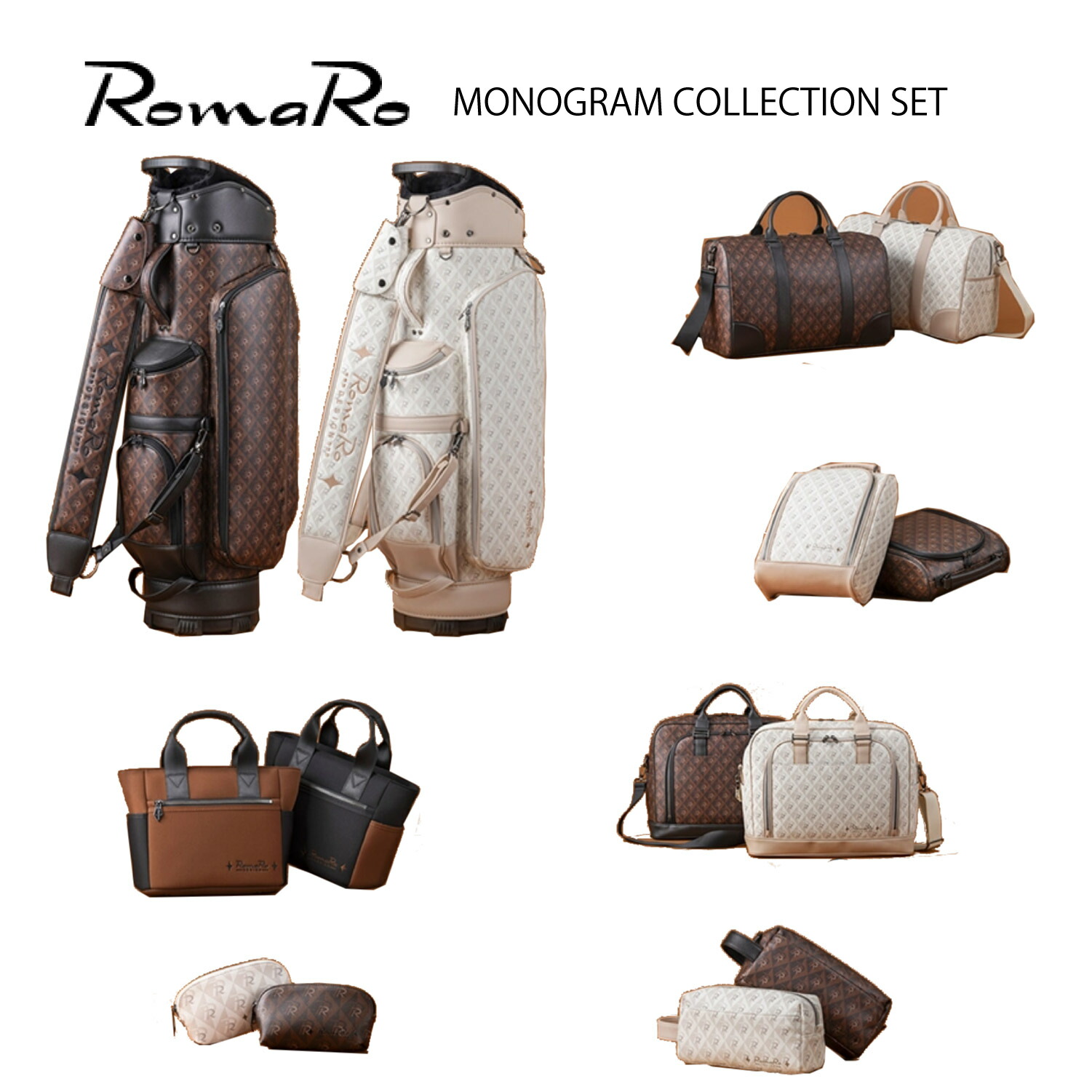 ROMAROミニバック 楽天市場】RomaRo ロマロ（キャディバッグ｜バッグ・ケース