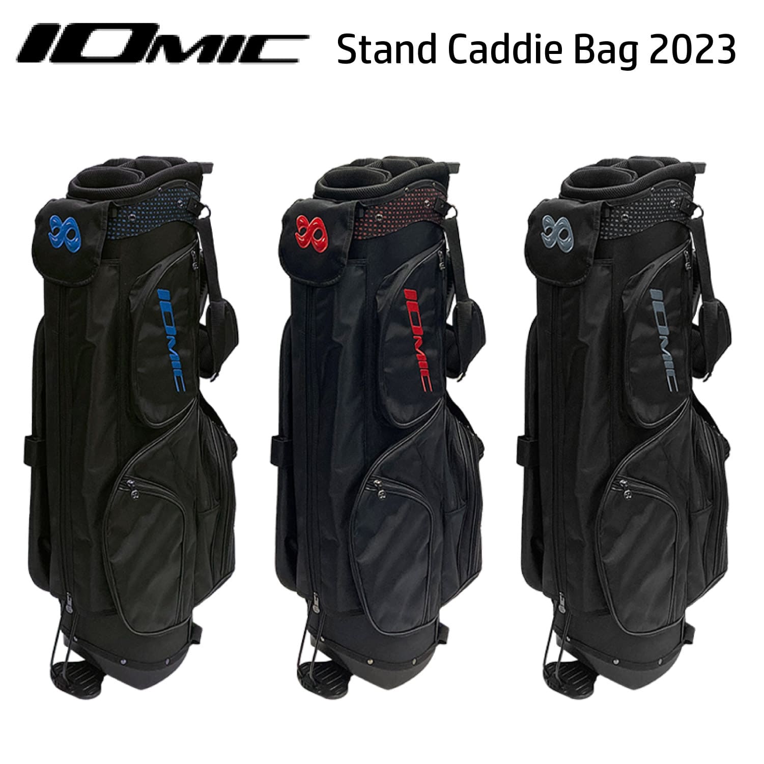 イオミック キャディバッグ 黒/赤 楽天市場】IOMIC イオミック スタンドキャディバッグ 9型 Stand