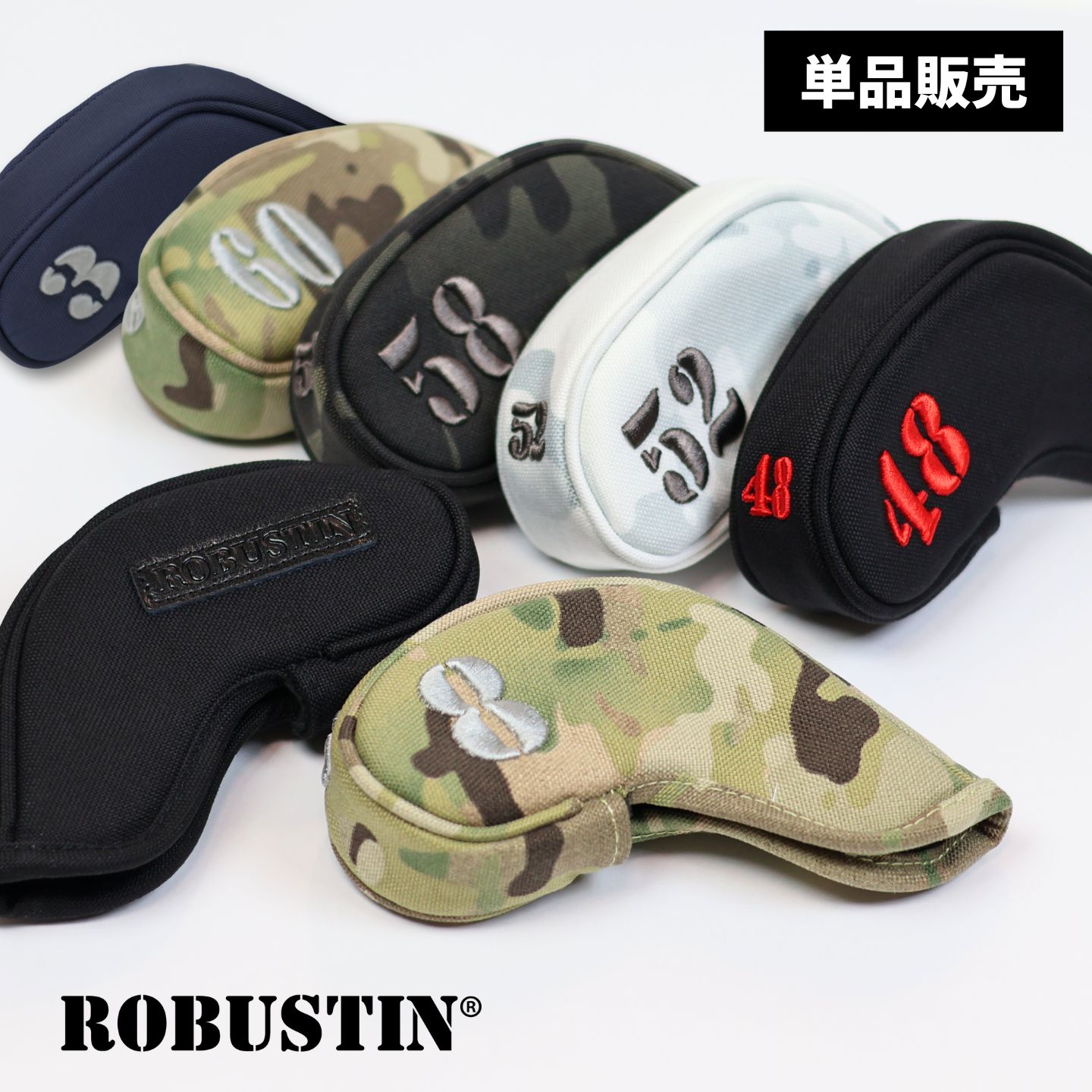 最終値下げ！キャディバック、アイアンカバー、ヘッドカバーセット YUPPY QUOKKA 新発売9点セット NEWモデル マグネット開閉式