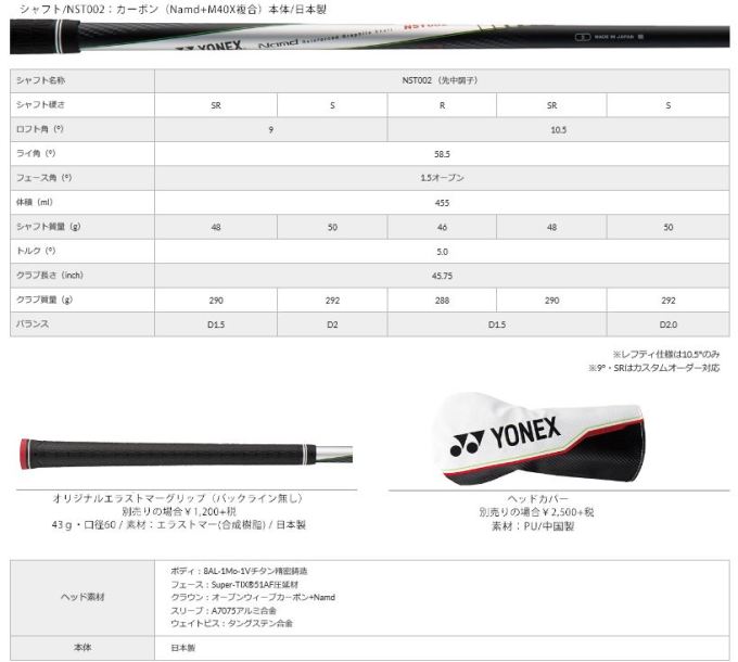 ゴルフ クラブ ドライバー メンズ ヨネックス イーゾーン Gt 455 ドライバー Nst002 Yonex Ezone Gt 455 Driver モデル Centralelectricals Com