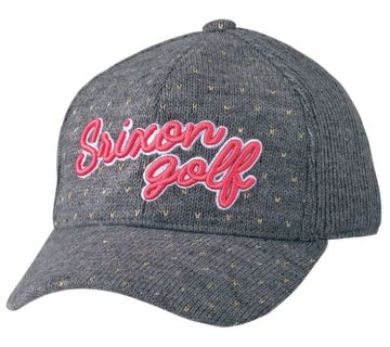 楽天市場 ゴルフ キャップ レディース ダンロップ スリクソン レディス ラメニットキャップ Swh0169 Dunlop Srixon Golf Cap ゴルフ帽子 秋冬モデル ウエストアンドイースト楽天市場店