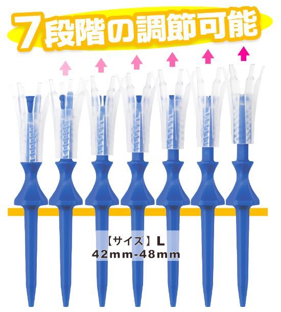 市場 タバタ Lサイズ GV1419L 7本入り リフトティー スパイラル ゴルフティー