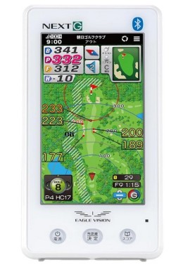 EAGLE VISION NEXT G EV-438 ゴルフナビ 鷲幻影 ネクスト G EV438 ASAHI GOLF 朝日 アサヒゴルフ 2026模範例