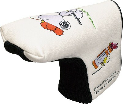 楽天市場】スヌーピー ピーナッツネイビーブルー D型 パターカバー H