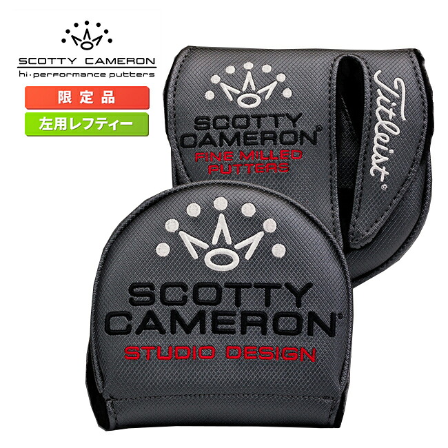 スコッティキャメロン カバーオール ミッドラウンド 左用 ヘッドカバー パターカバー SCOTTY CAMERON COVER ALL MID ROUND LH HEADCOVER SC050013｜ゴルフホリックス店
