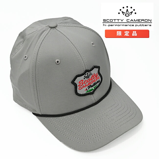スコッティキャメロン レトロパッチ ロープ キャップ グレー フリーサイズ Retro Patch Rope CAP Grey 104961 Scotty Cameron キャメロン 10,952円