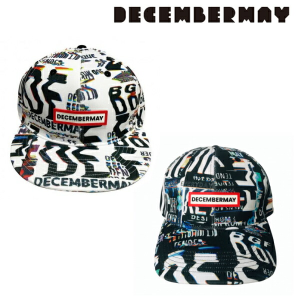 DECEMBERMAY キャップ 帽子 Random logo fit Cap メンズ