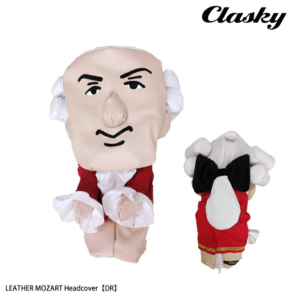 【50%OFF SALE】Clasky　クラスキー　LEATHER MOZART Headcover【DR】　ヘッドカバー　モーツァルト　CL201001　CACB_01