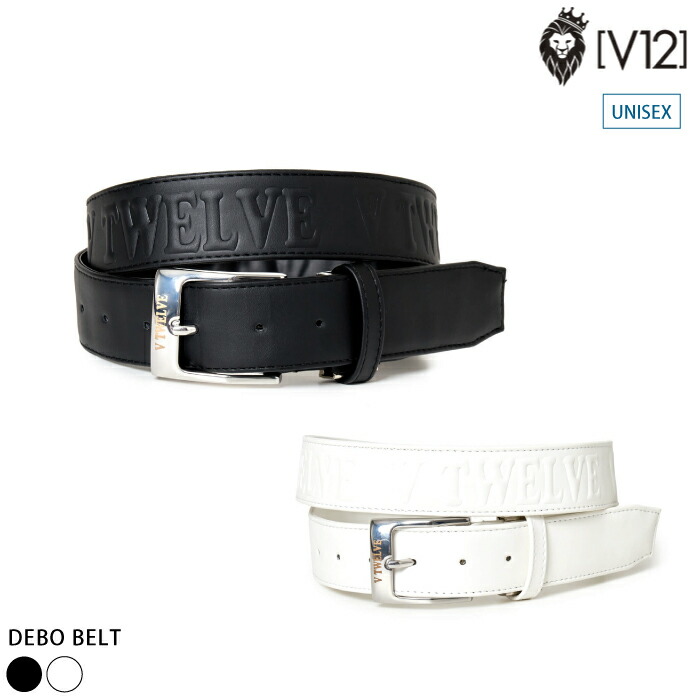 V12 VTWELVEブラック ベルト V12] ゴルフ ベルト VT L BELT | 【公式通販】