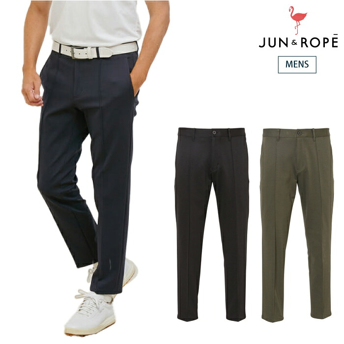 【40%OFF SALE】JUN&ROPE&rsquo; ジュンアンドロペ メンズ ポンチカットソーパンツ EJS23060 CACD_02｜ゴルフシティアルド