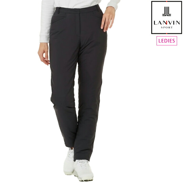 【40%OFF SALE】LANVIN SPORT ランバン スポール レディース 中わたズボン下 はっ水 蓄熱保温 防風  VLW8071W9 CACD_02