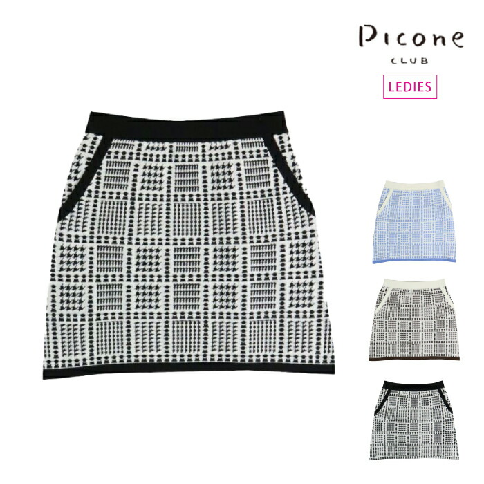 PICONE CLUB ピッコーネクラブ スカート 40 PICONE CLUB ピッコーネクラブ スカート ブラック系 40 ゴルフ