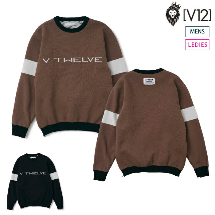 楽天市場】V12 ヴィトゥエルブ メンズ レディース TYPO KNIT 防風裏地