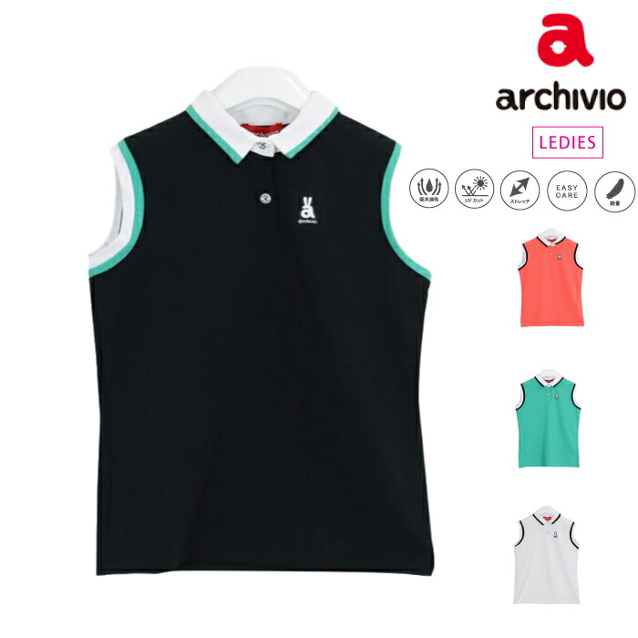 新品 アルチビオ ノースリーブシャツ レディース サイズ40 L ゴルフウェア 楽天市場】【最終セール】アルチビオ / archivio (春夏モデル