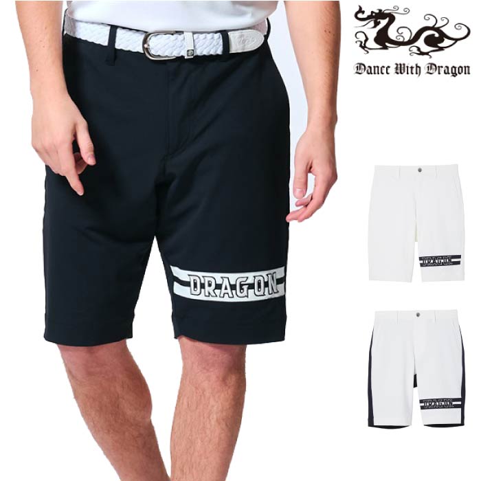 【40%OFF SALE】Dance With Dragon ダンスウィズドラゴン メンズ ゴルフウェア クールックプラスショートパンツ ドライタッチ D1-436330 CACD_01