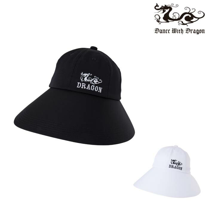 【10%OFF SALE】Dance With Dragon ダンスウィズドラゴン ゴルフ キャップ メンズ レディース ワイドブリムキャップ D3-169112 CACE_02|ゴルフシティアルド