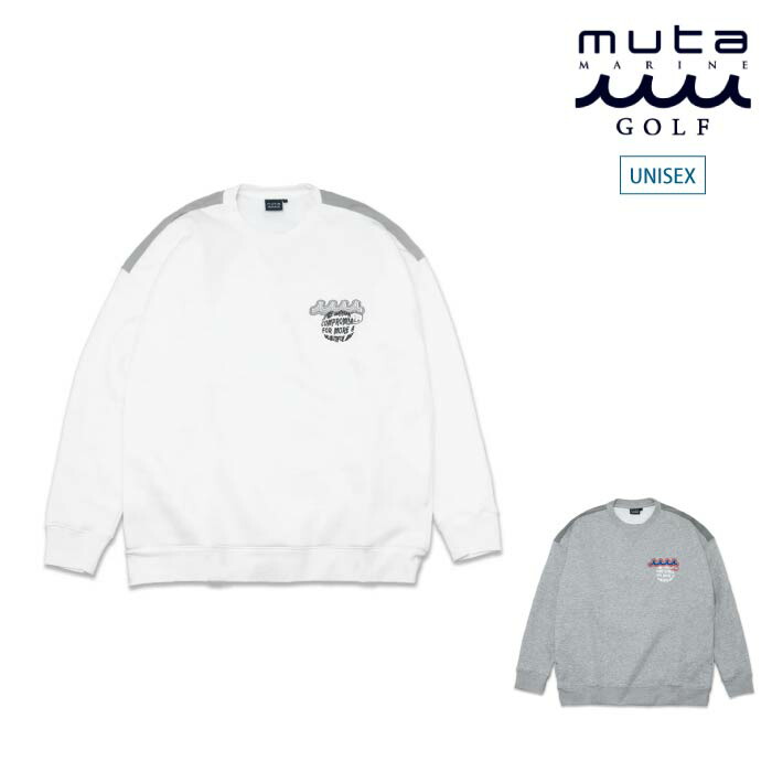 muta ムータマリン⭕️美品　長袖トップス　ロンT 黒　ワッペン　ゴルフウェア 楽天市場】muta MARINE GOLF ムータマリンゴルフ メンズ