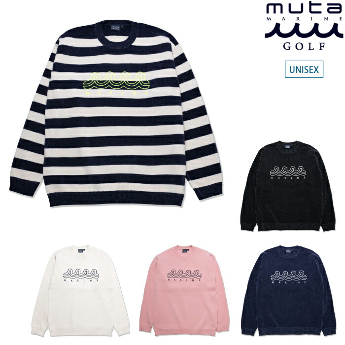 【美品】muta marine GOLFムータマリンゴルフモールスムースニット 楽天市場】muta MARINE GOLF ムータ マリンゴルフ モール