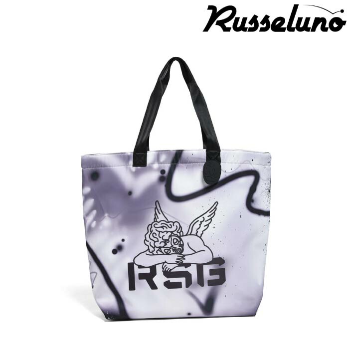 RUSSELUNO ラッセルノ トートバッグ カモフラ柄 ブラウン ゴルフ RUSSELUNO ラッセルノ トートバッグ カモフラ柄 ブラウン ゴルフ