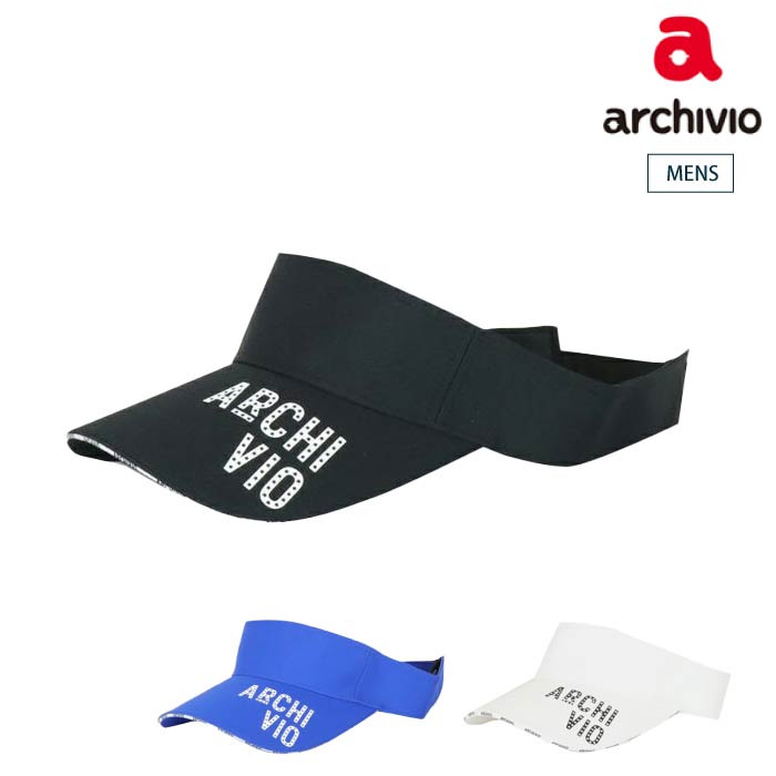 【30%OFF SALE】archivio アルチビオ メンズ サンバイザー 高透湿防水コーディング A360204 CACE_01