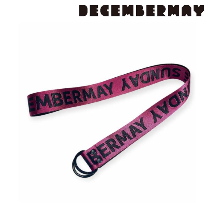 DECEMBERMAY ディセンバーメイ メンズ レディース ネオン色つや バイ色つや 磁気テープ胴締め Neo Logo Jacquard Dangle Belt / UNISEX 3-999-4506 CACC_02