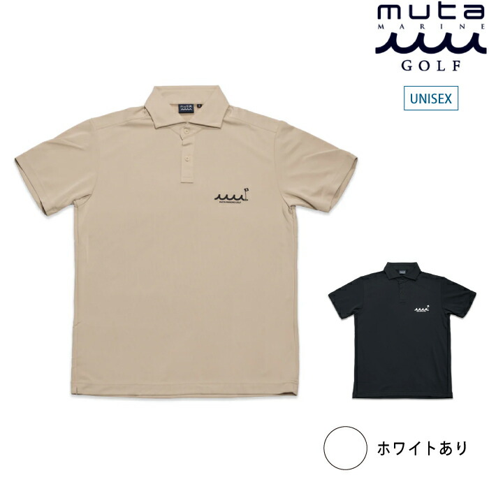 muta marine ゴルフシャツ　7 ホワイト　Lサイズ MM7 ポロシャツ [全7色] – muta Online Store