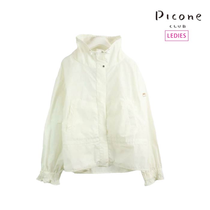 【40%OFF SALE】PICONE CLUB ピッコーネクラブ ゴルフ御召しもの 透かし彫りパンチングブルゾン P354226 CACE_01