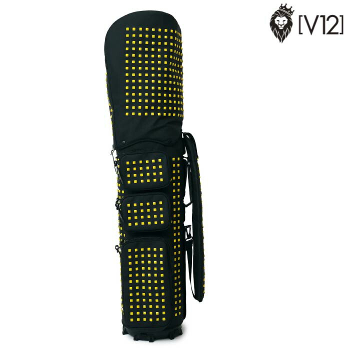 【貨物輸送無料】V12 ヴィトゥエルブ VT STUD 9.5 メンズ,レディース 着せ替えキャディバッグ（9.5号軍事基地御徒面子＋取りまかなう書き割り） V122410-CV02M CACE_01