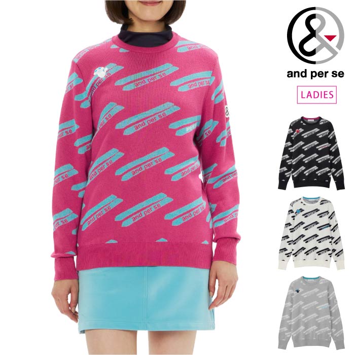 楽天市場】【20%OFF SALE】and per se アンパスィ ゴルフウェア