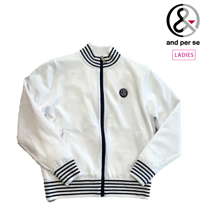 楽天市場】and per se アンパスィ レディース ゴルフウェア ブルゾン