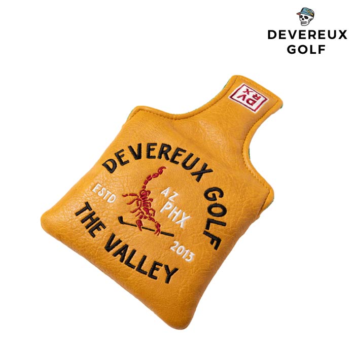 DEVEREUX GOLF デヴァローゴルフ メンズ レディース Scorpion mallet putter cover マレットパターカバー 075754827 秋冬 2025