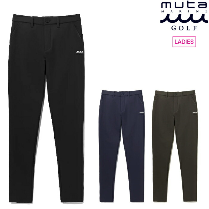 muta marine ダンボールニットパンツ　レディース　1 楽天市場】muta MARINE GOLF ムータマリンゴルフ レディース