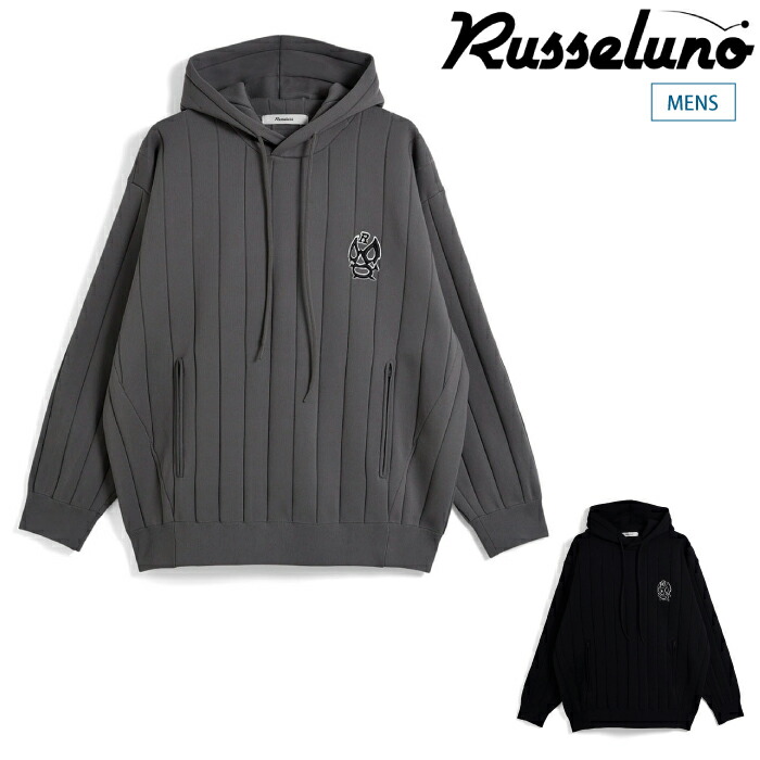 楽天市場】Russeluno ラッセルノ ゴルフウェア メンズ COLLEGE S/S