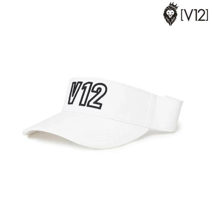 V12 ヴィトゥエルブ ゴルフ メンズ レディース PO VISOR サンバイザー V122520-CP01 秋冬 2025