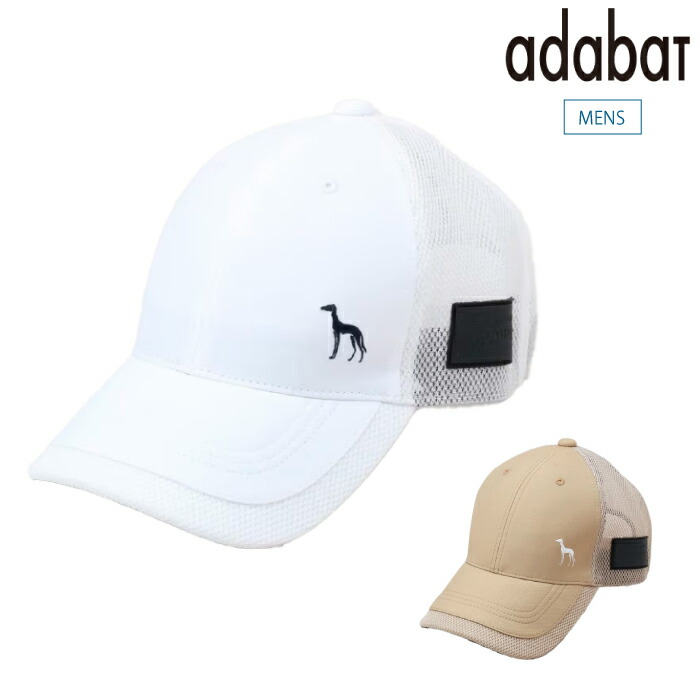 adabat アダバット ゴルフお召しもの メンズ レディース ラウンディッシュメッシュキャップ 860-02450 CACF_01 スポーツ・アウトドア-メンズウェア