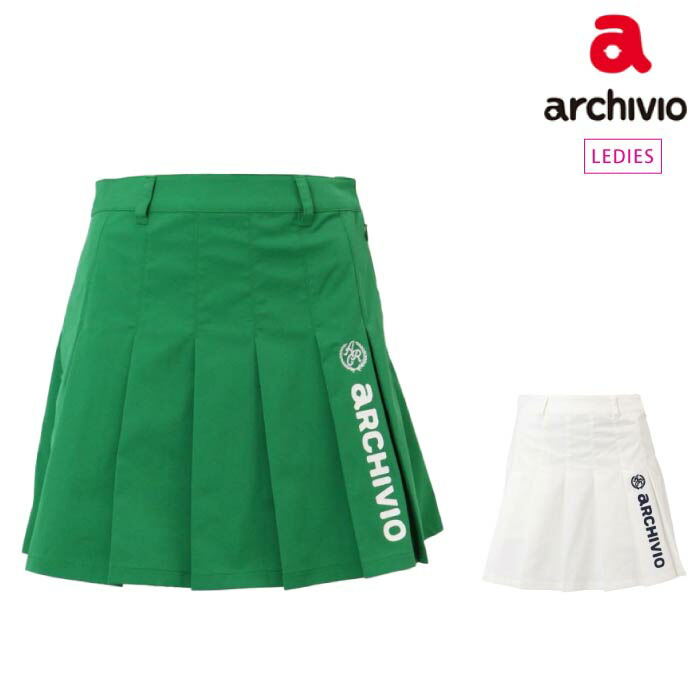 【30%OFF SALE】archivio アルチビオ ゴルフお召しもの レディース 撥水筋目スコート セットアップ相応う A456215 CACF_01