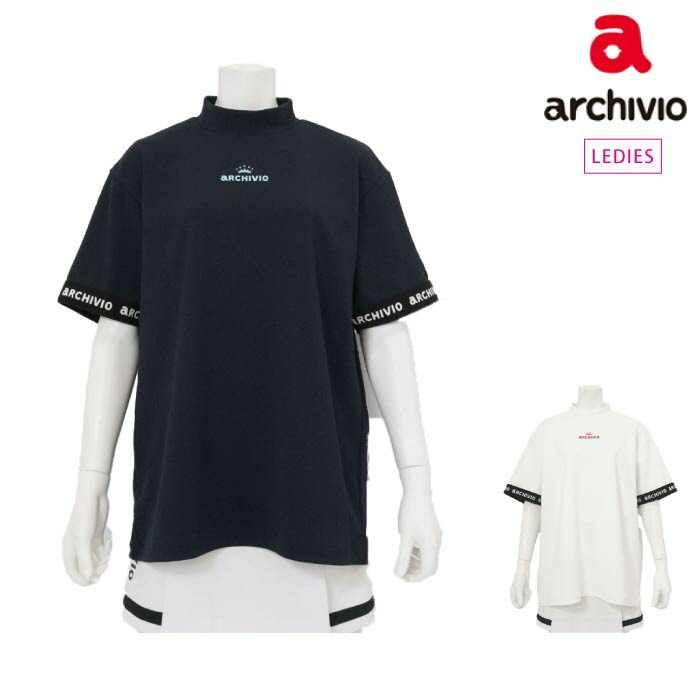 アルチビオ半袖　レディース archivio tシャツ 「LADIES」アルチビオゴルフウェア プル