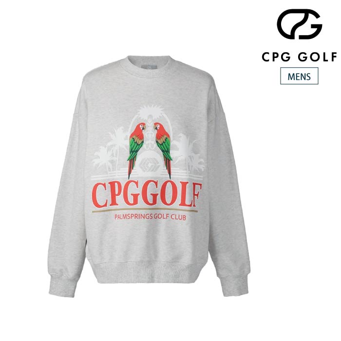 【50%OFF SALE】CPG GOLF シーピージーゴルフ ゴルフウェア メンズ トレーナー SWEAT SHIRTS | MEN 高い吸水性 2109-25132 CACF_01｜ゴルフシティアルド