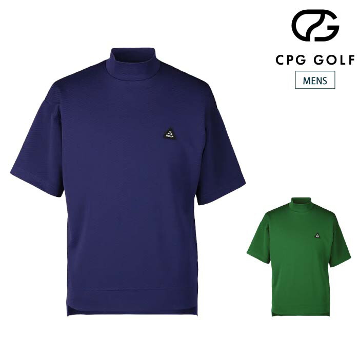 CPG GOLF ハイネックポロシャツ CPG GOLF - シーピージーゴルフ 【メンズ ゴルフウェア